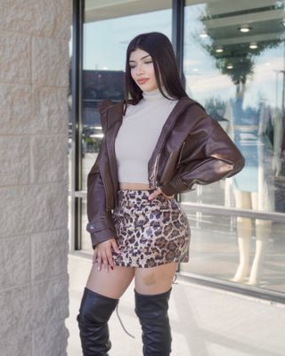 Stable leather jacket