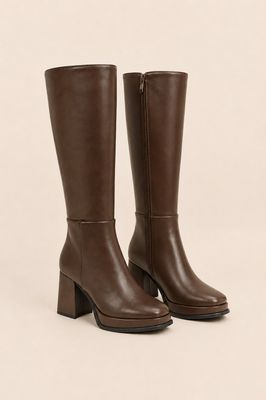 Drake chunky boots