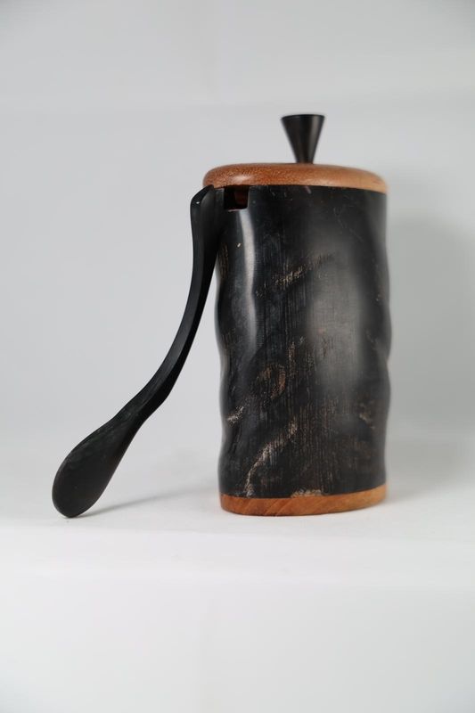 CARABAO HORN SALT CELLAR