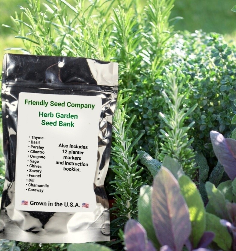 4000+ Seed Bank Herb Garden Kit