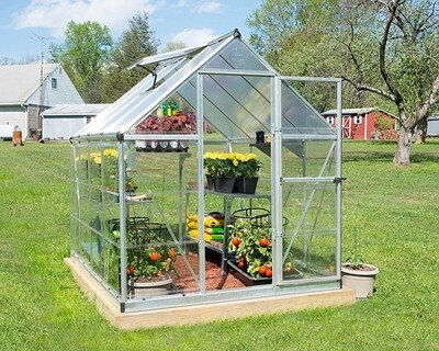 10x6 Metal Frame Greenhouse