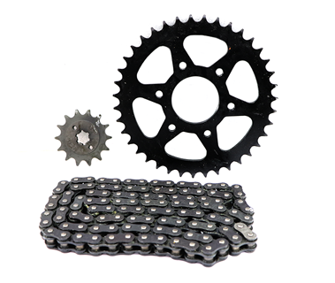 KIT CHAIN SPROCKET-P200