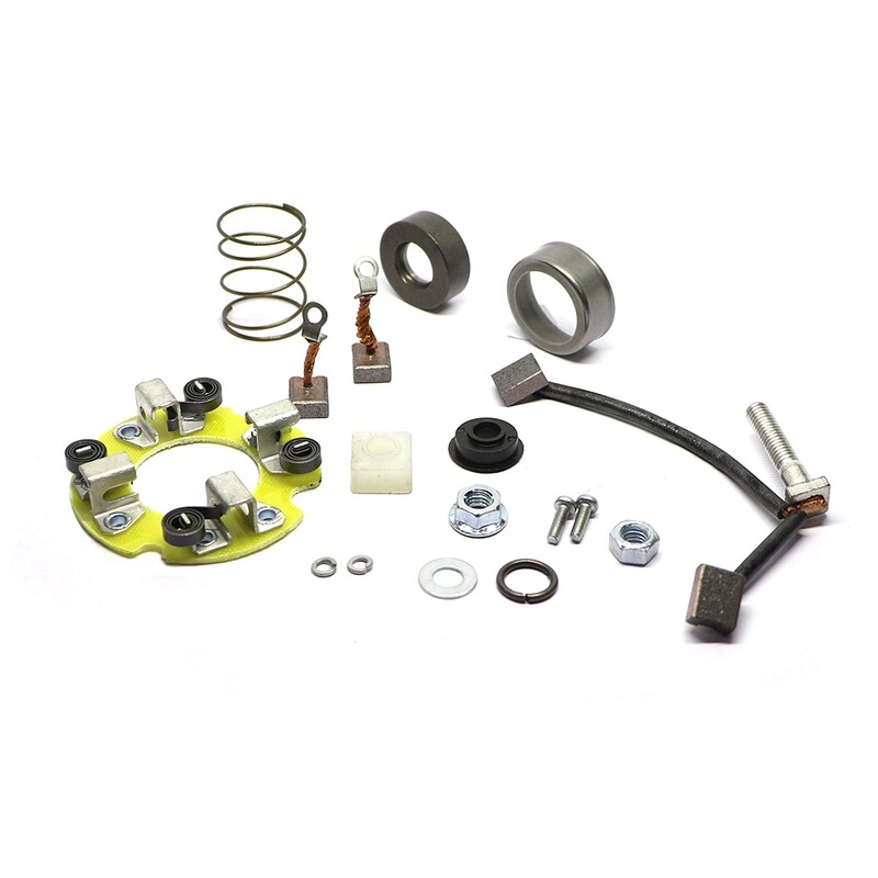 STARTER MOTOR BRUSH WITH SPRING KIT  -  3W- 175CC,205D,RE-FL