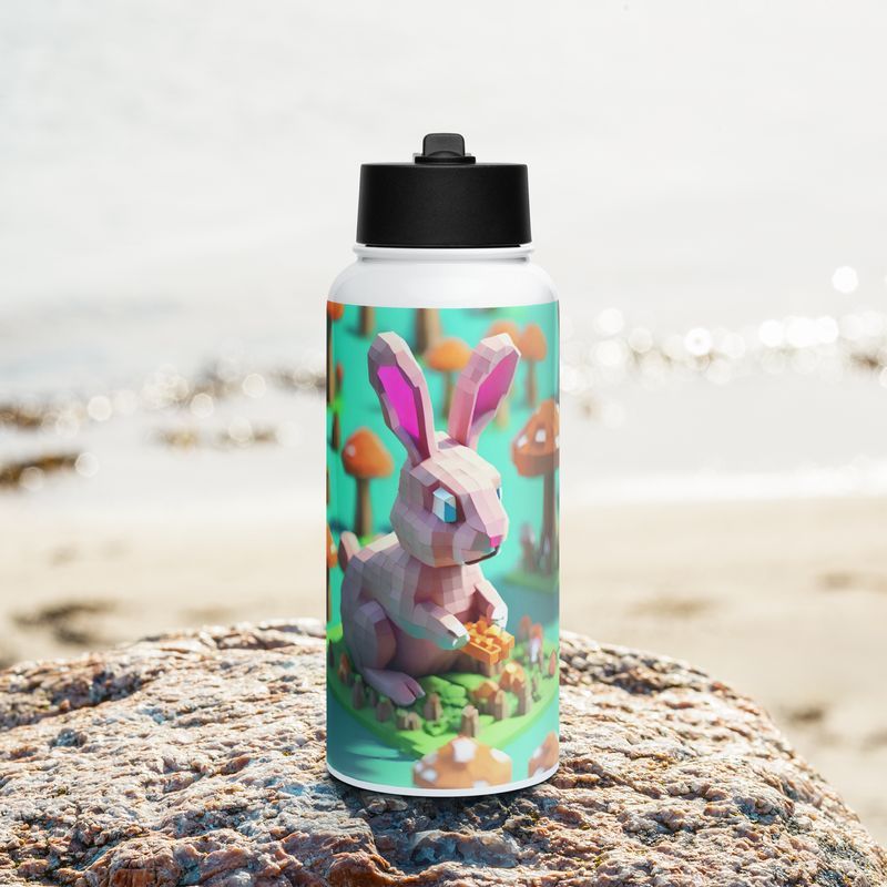 Bunny 32oz Stainless Steel Water Bottle