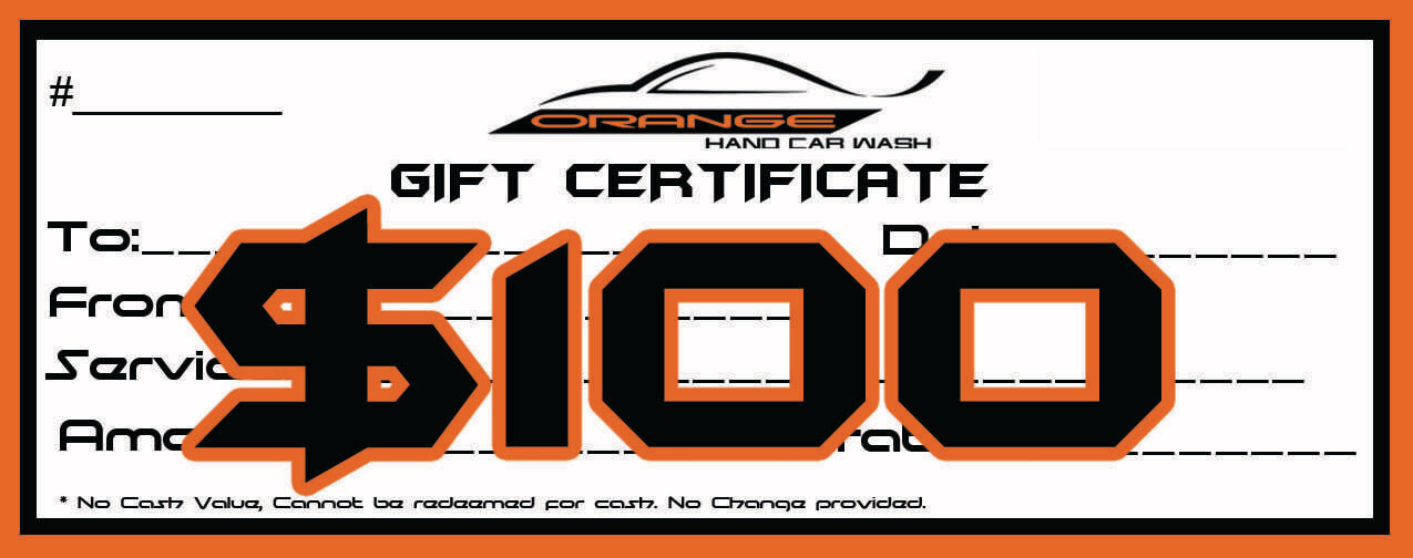 $100 Gift Certificate For $100