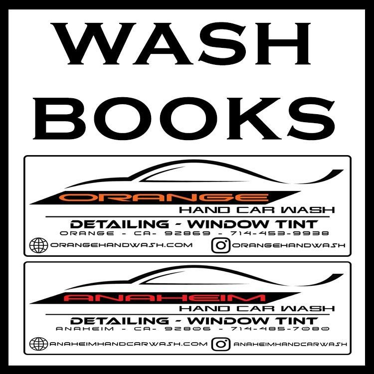 Wash Books - BLACK FRIDAY SALE (Single Tickets Available In-Store)