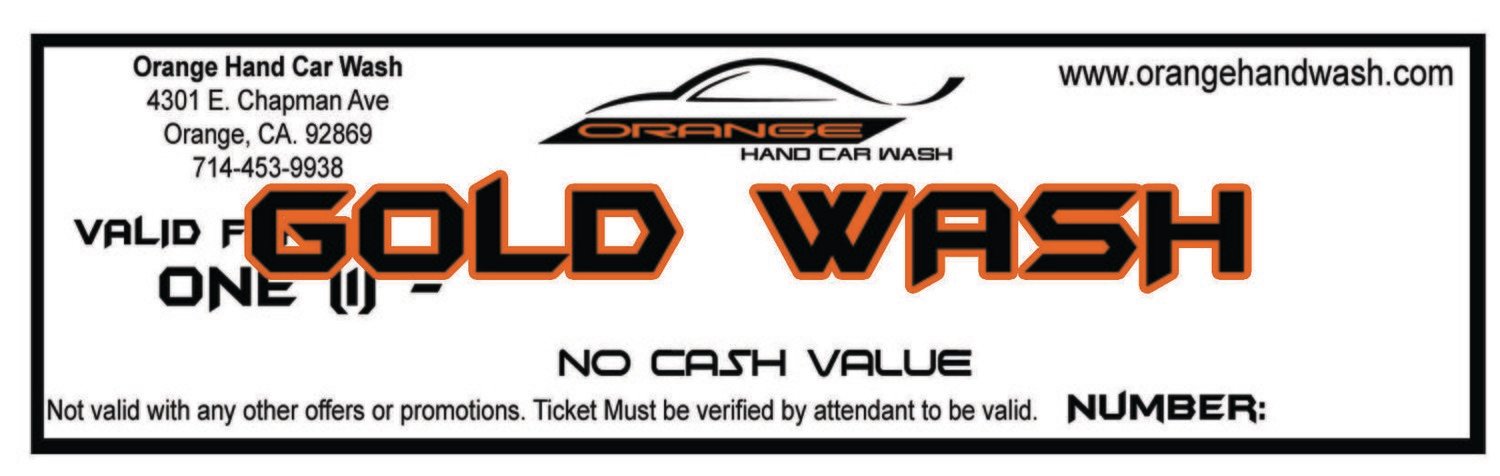 Gold Wash Book - 10 Tickets PLUS  ( 4 FREE TICKETS )