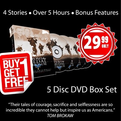 Beyond the Medal of Honor 5-Disc DVD Documentary