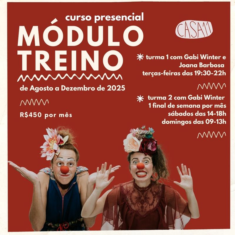 Módulo treino Turma 2 imersivo com Gabi Winter