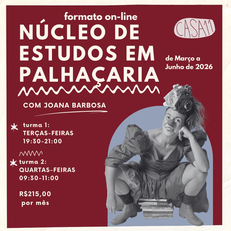 Núcleo de estudos - Turma 1 - Terças