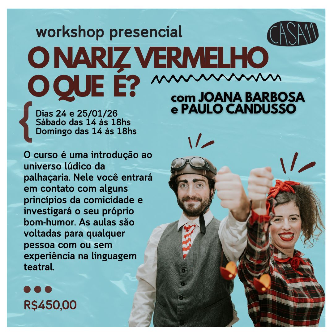Workshop - O Nariz Vermelho - O que é?