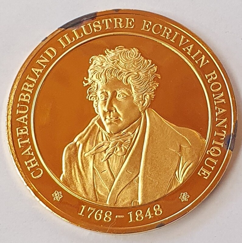 Médaille - CHATEAUBRILLAND