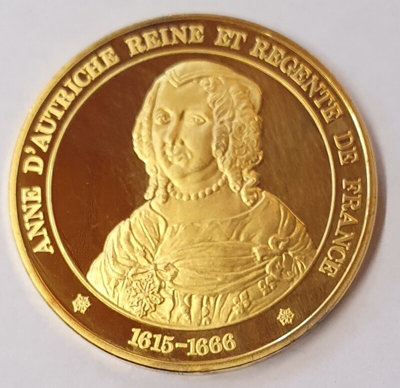 Médaille - ANNE D' AUTRICHE