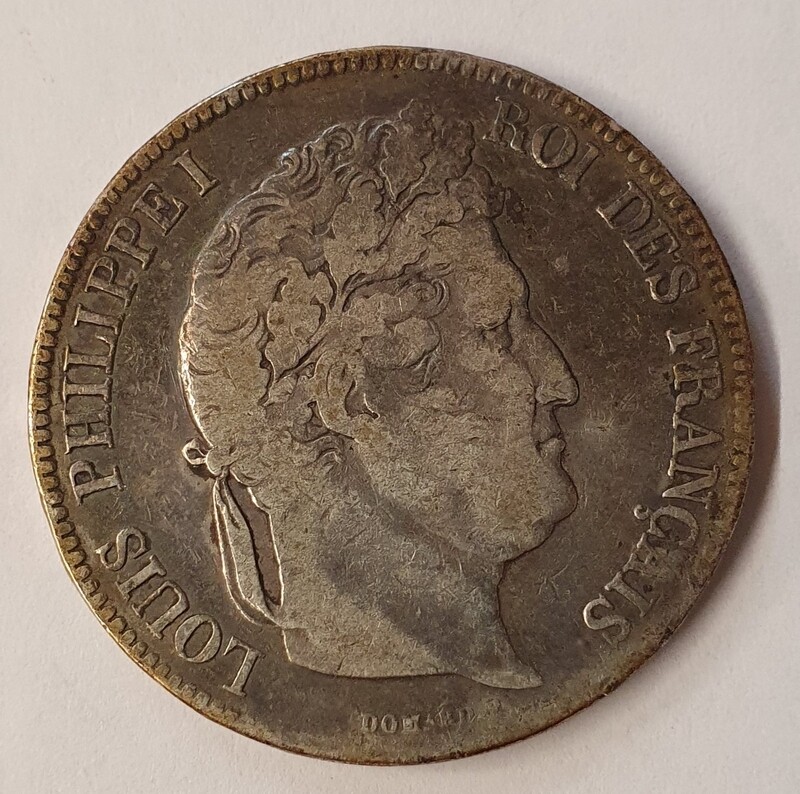 France - 5 Frs Louis Philippe 1er