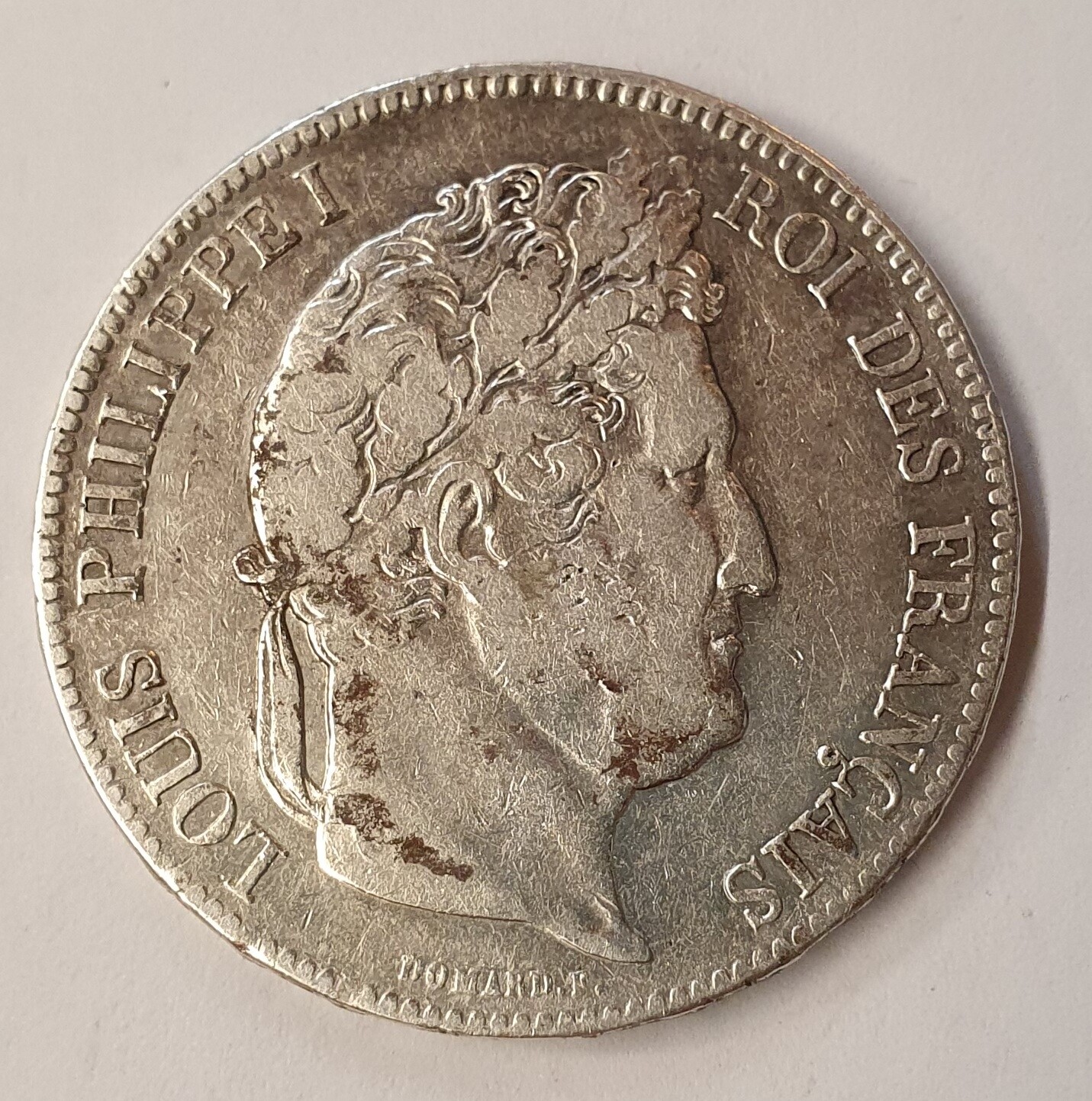 France - 5 Frs Louis Philippe 1er
