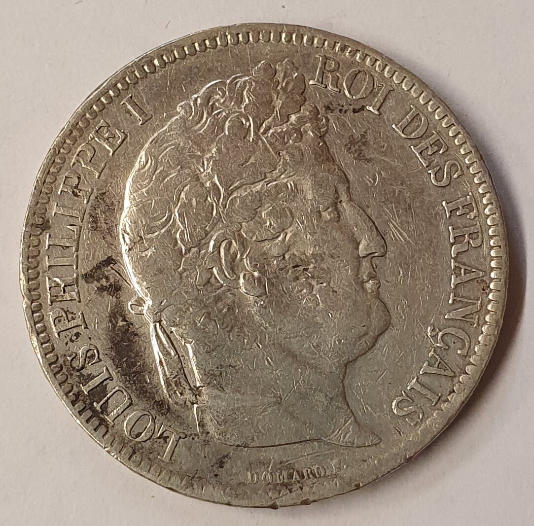 France - 5 Frs Louis Philippe 1er