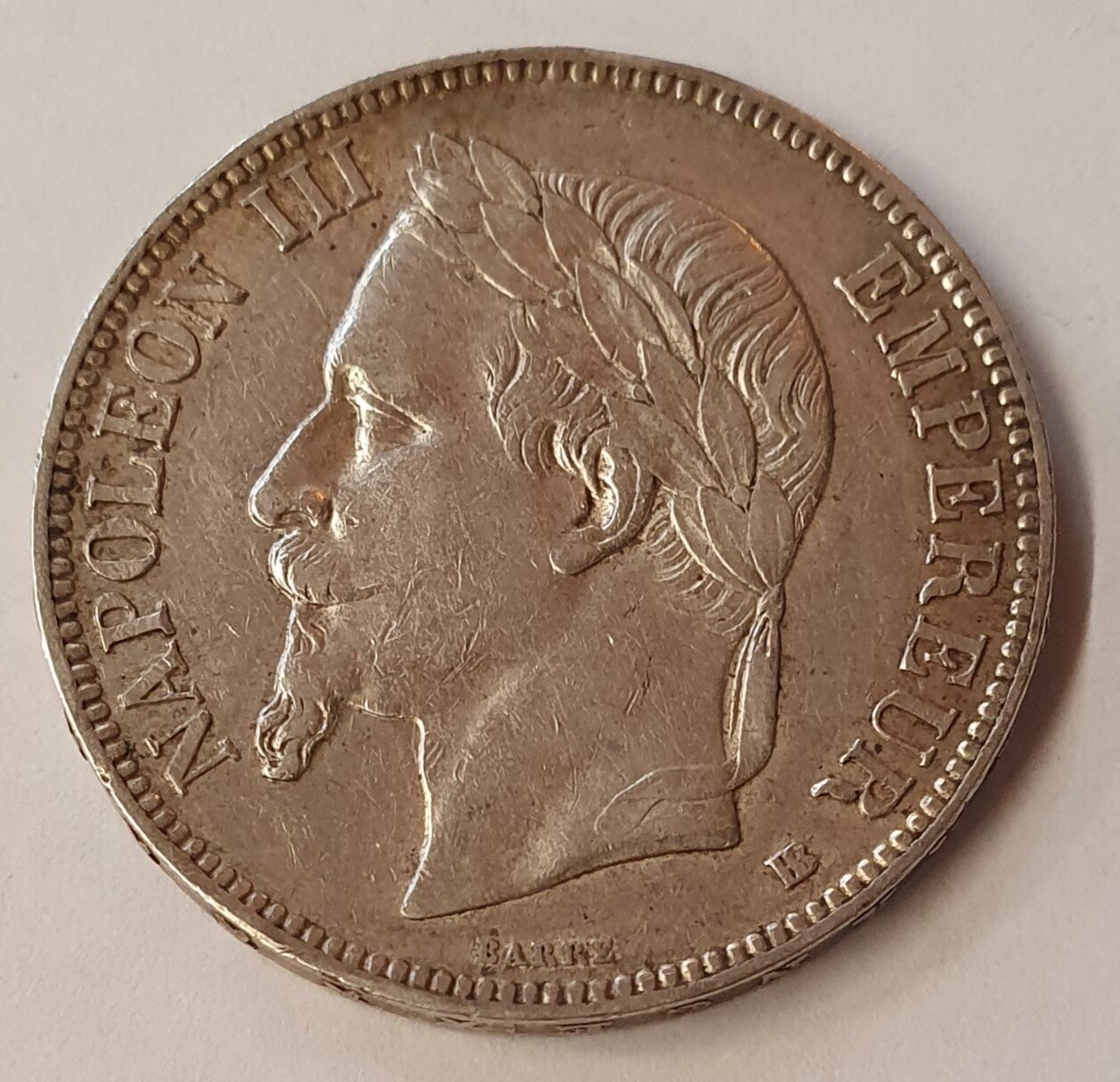 France - 5 Frs Napoléon III