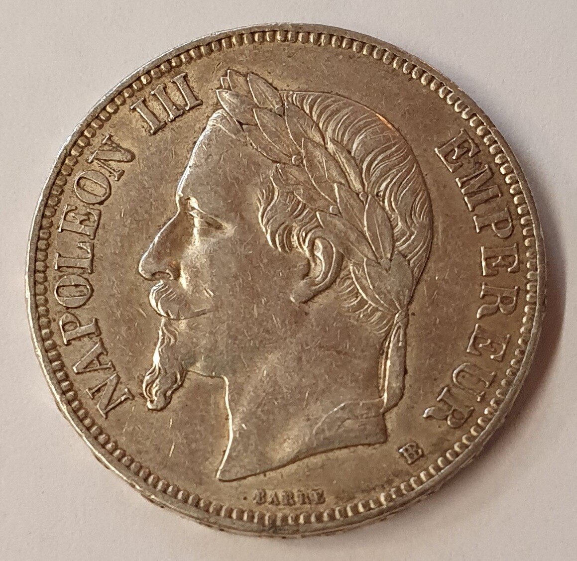 France - 5 Frs Napoléon III