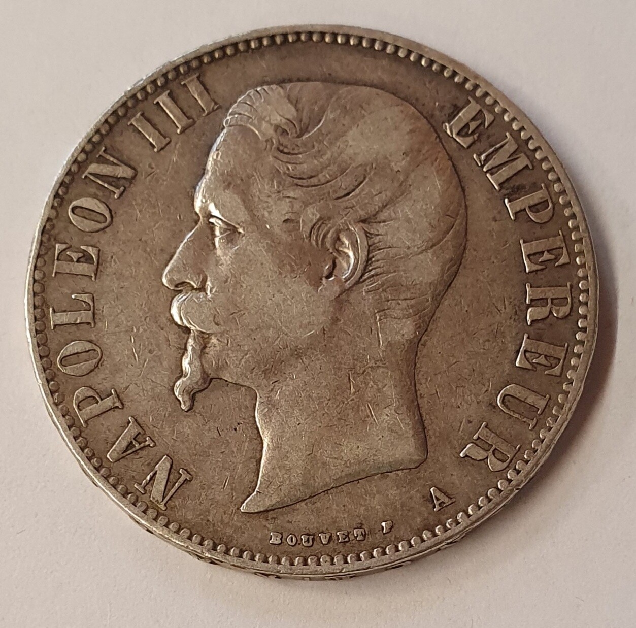 France - 5 Frs Napoléon III