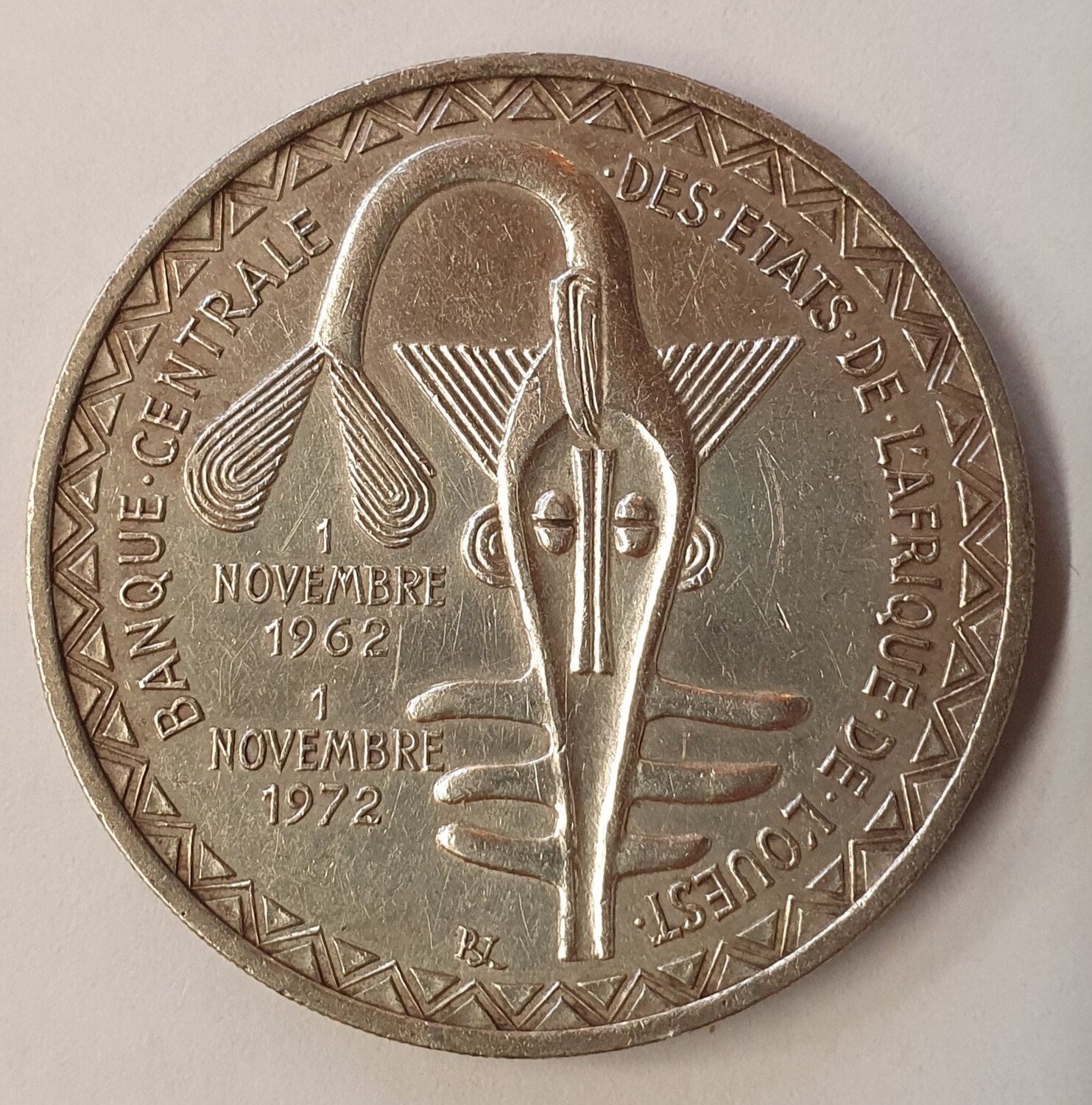 Etats de l' Afrique de l' Ouest - 500 Francs