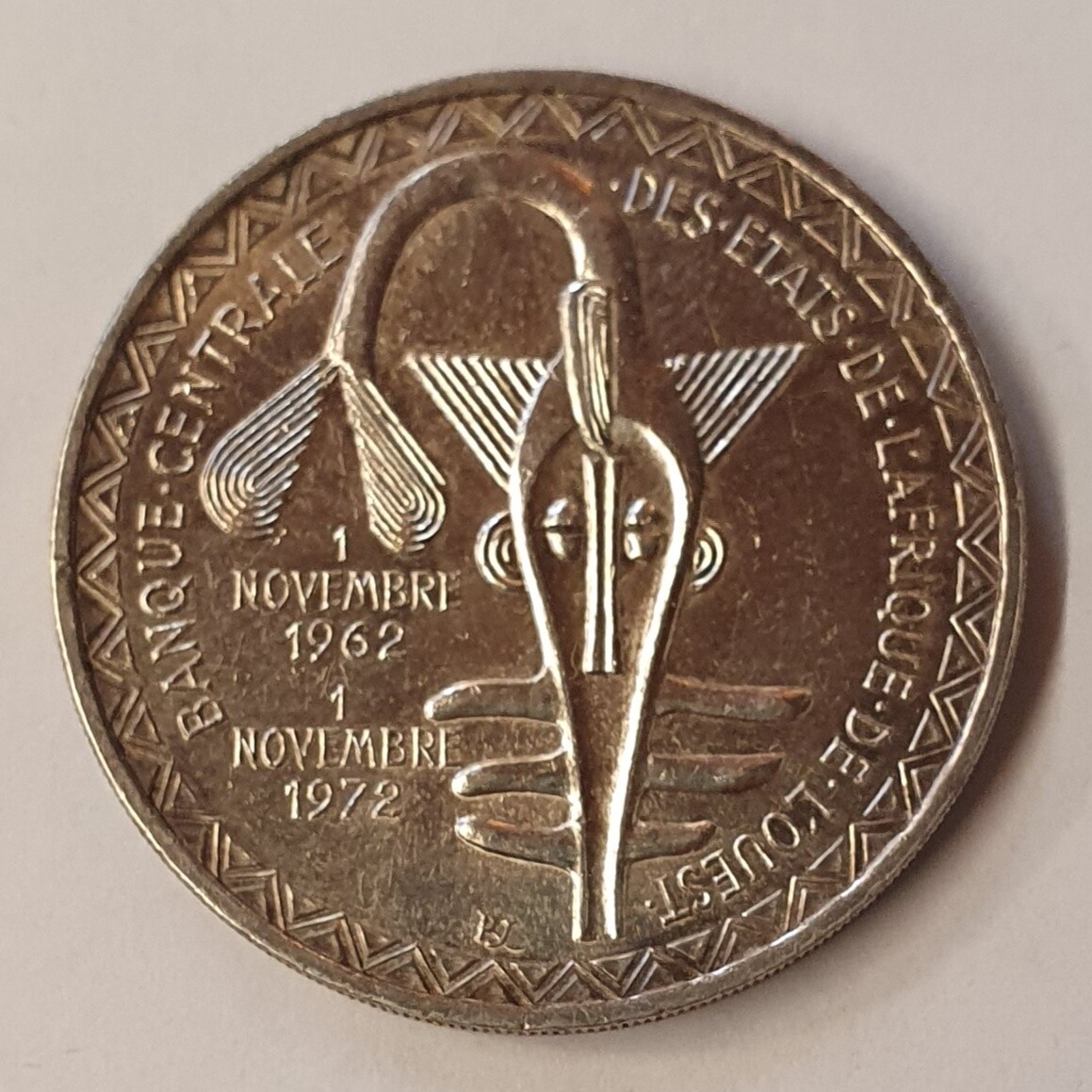 Etats de l' Afrique de l' Ouest - 500 Francs