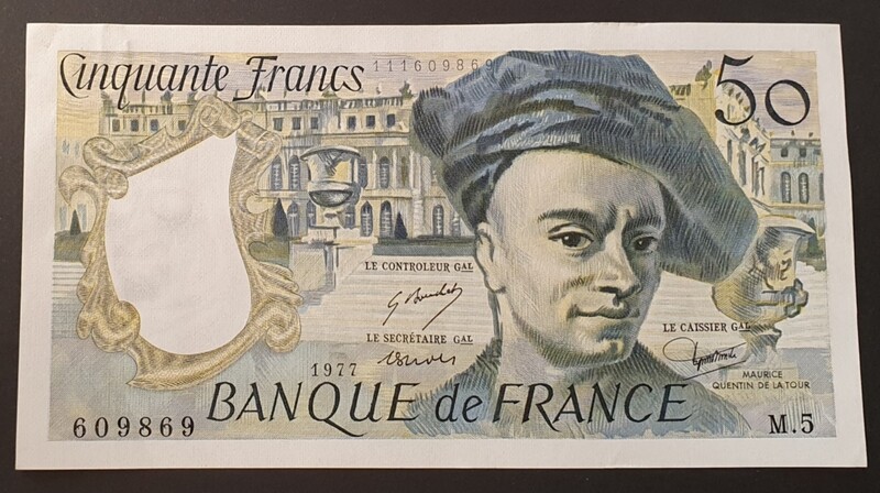 France - 50 Frs Quentin De La Tour