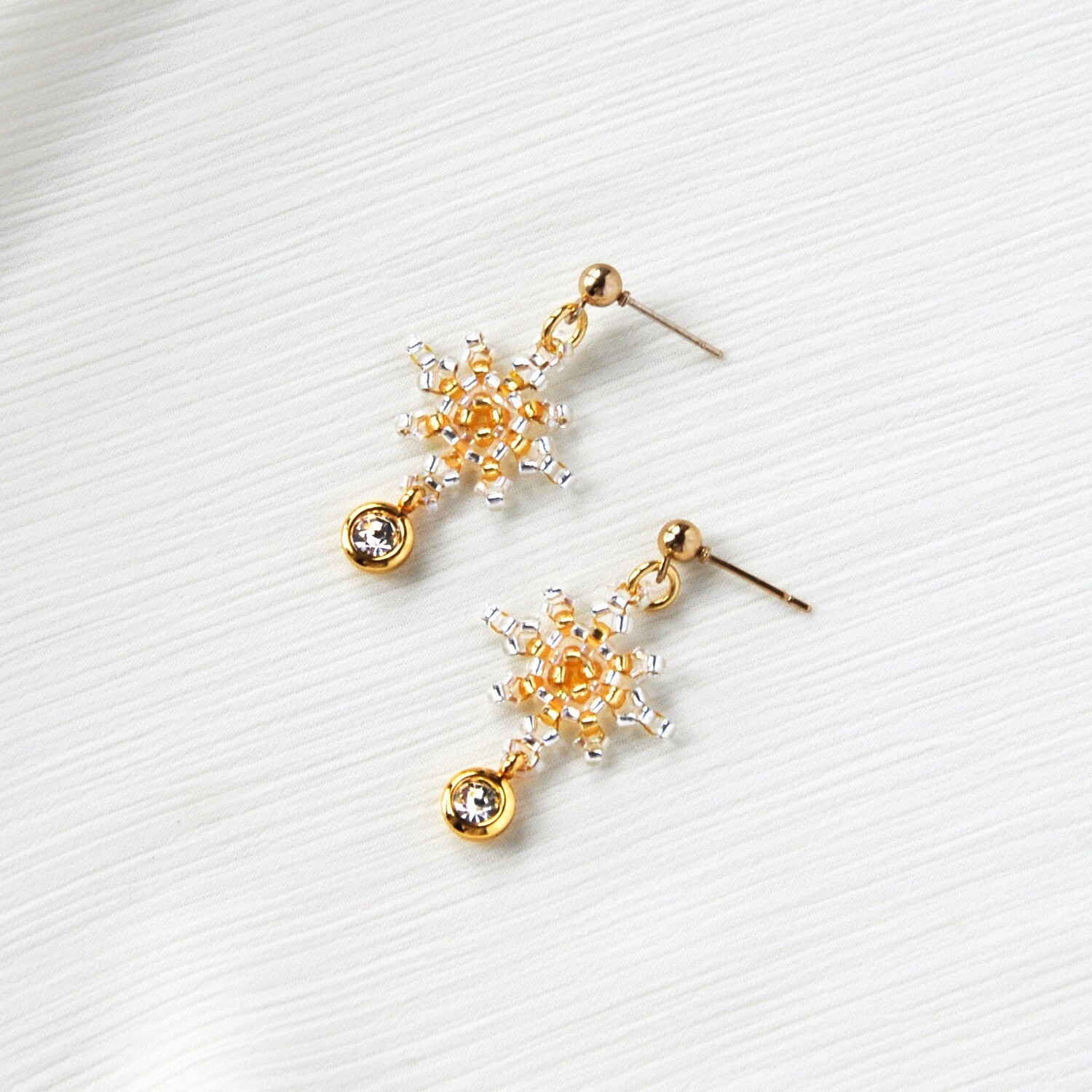 Evening Star Diamond Drop Earrings