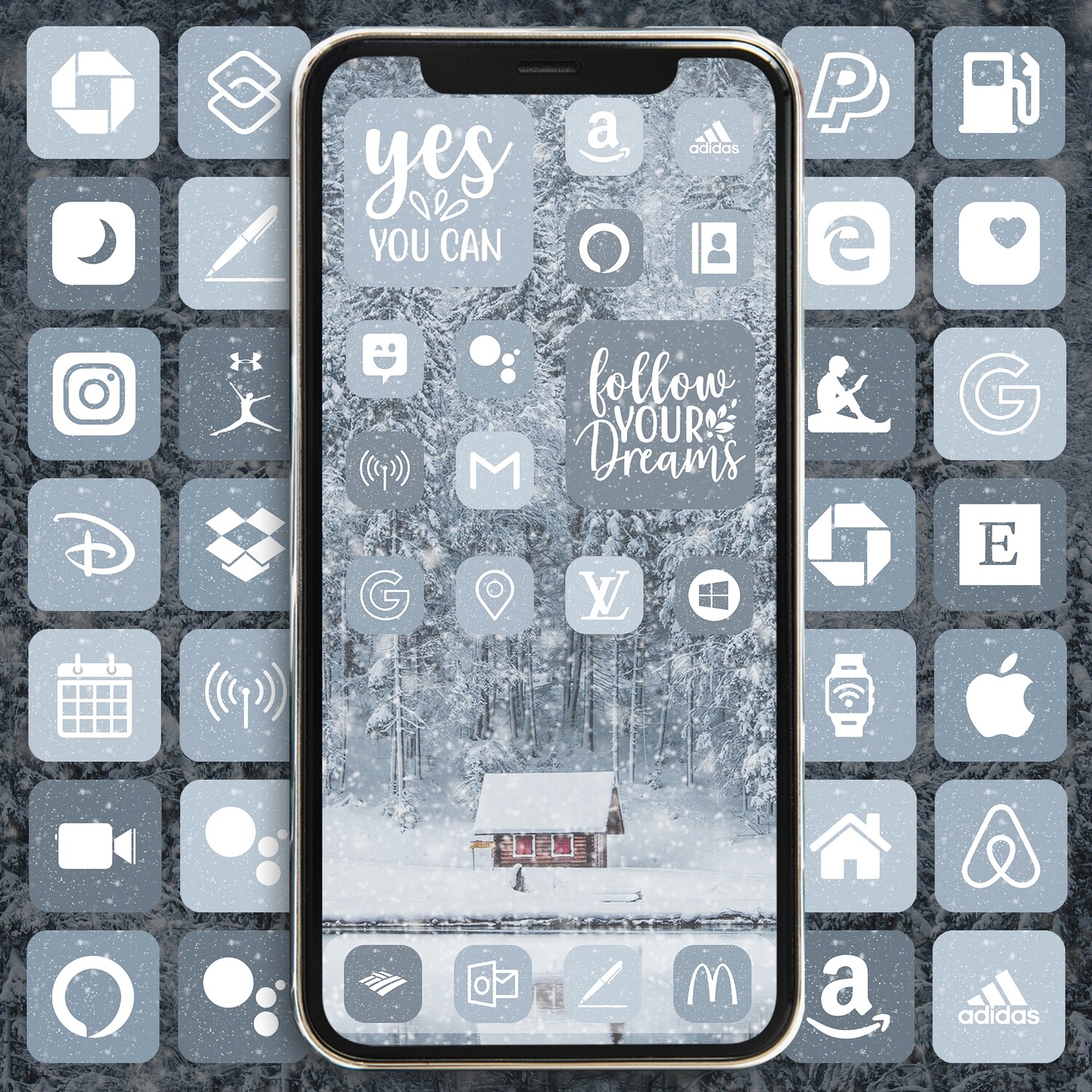 Sweden Winter app icons ios 15 icons aesthetic widgetsmit