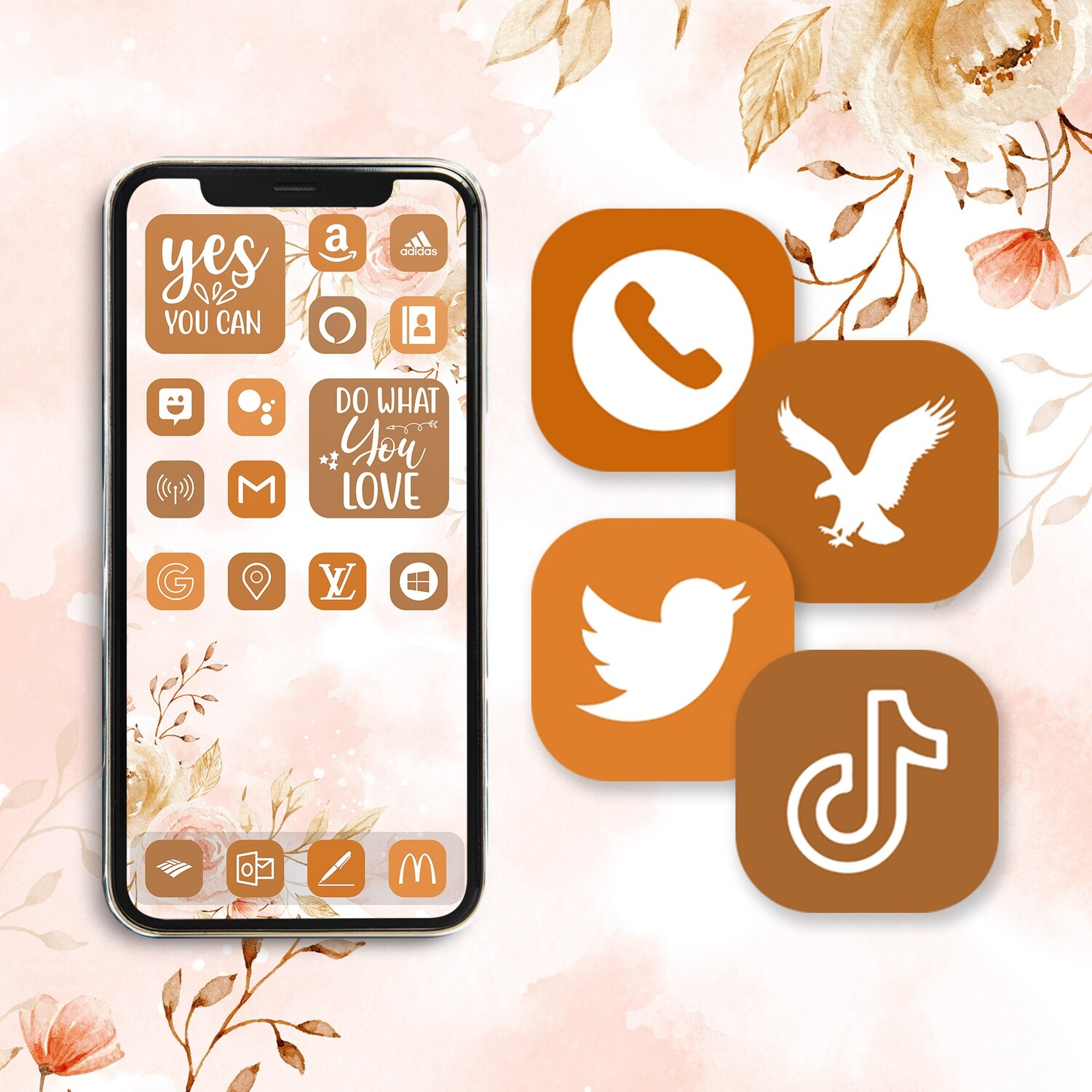 ​Light Brown New icon packs