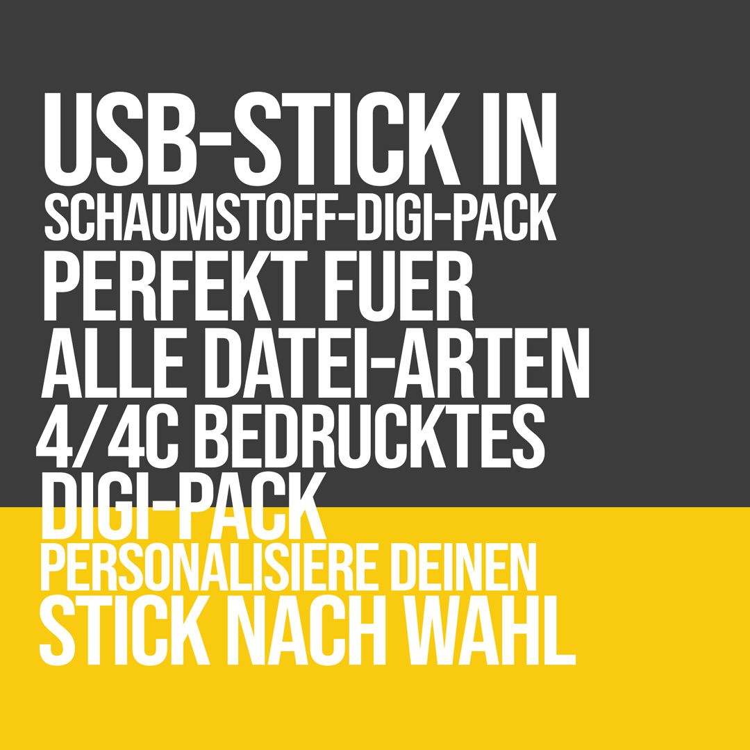 USB-Stick in USB DigiPack USB-Stick in USB DigiPack