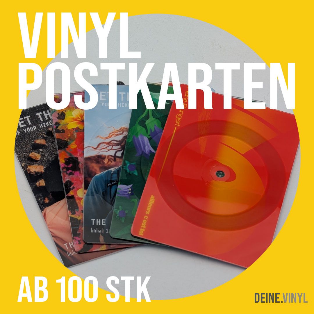 Vinyl Postkarten Vinyl Postkarten