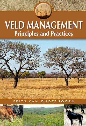 Veld Management - Principles and Practices