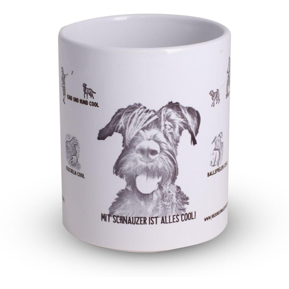 Tasse mit Schnauzer ist alles Cool