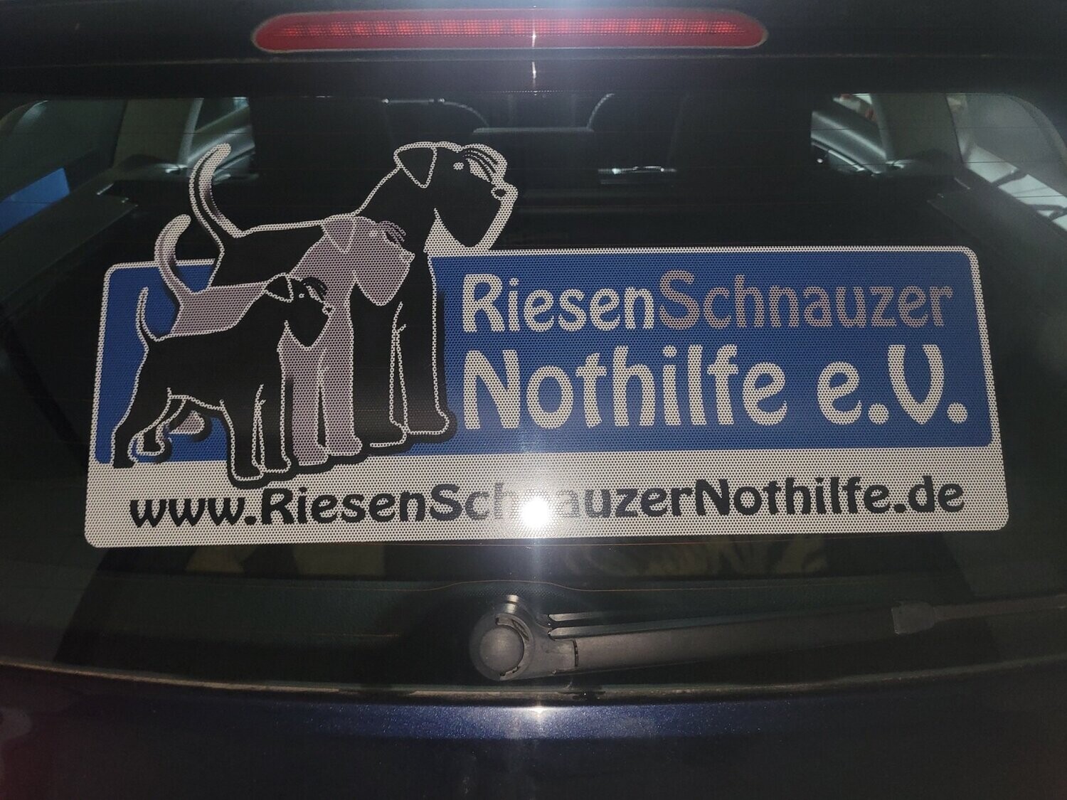 Lochfolie RSN für Autoscheiben