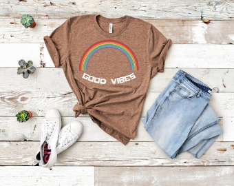 Good Vibes Shirt, Good Vibes, Peace Shirt, Retro Shirt, Kindness Shirt, Vintage Shirt, Sunshine, Hippie Shirts, Retro Inspired Design