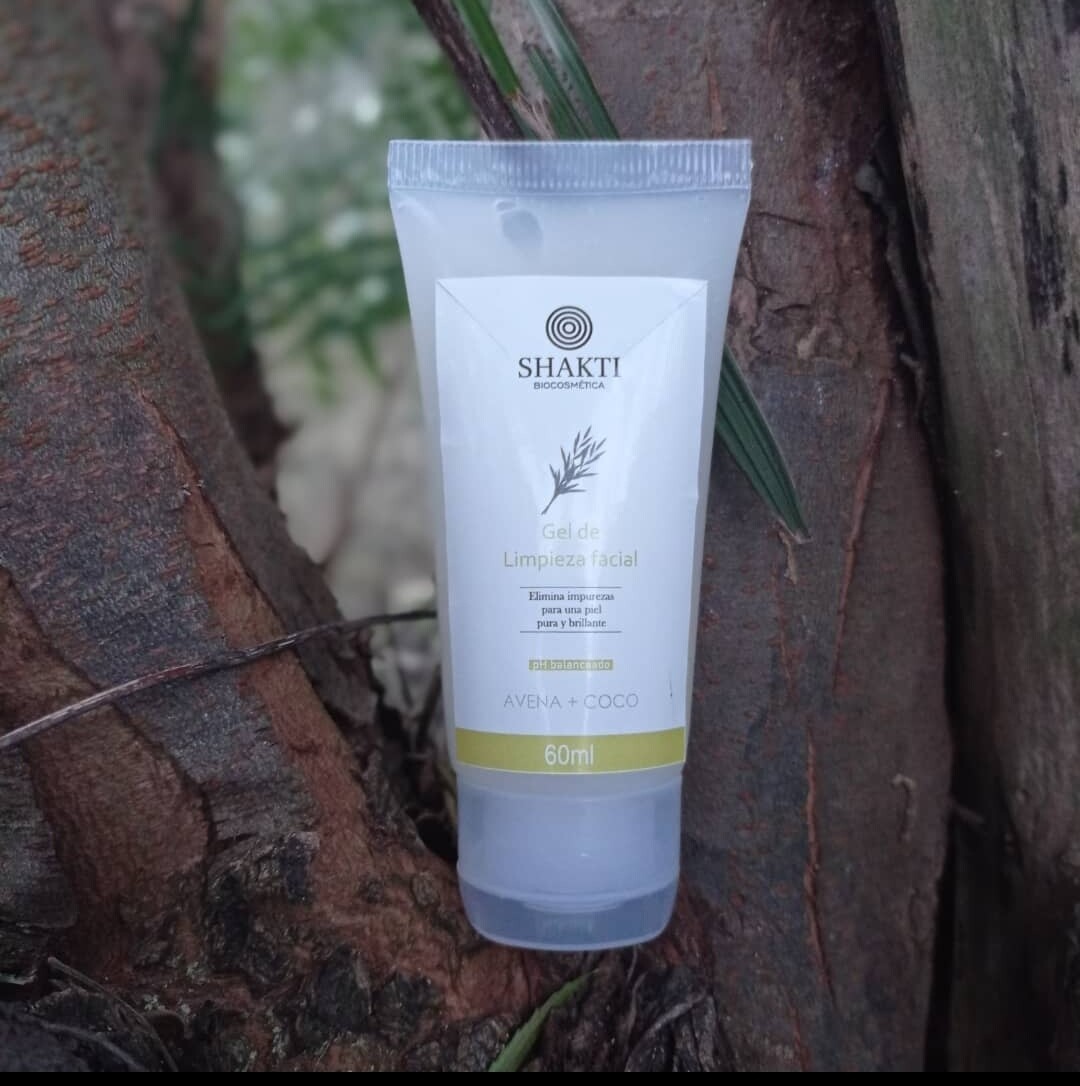 Gel de limpieza facial coco y avena 60ml