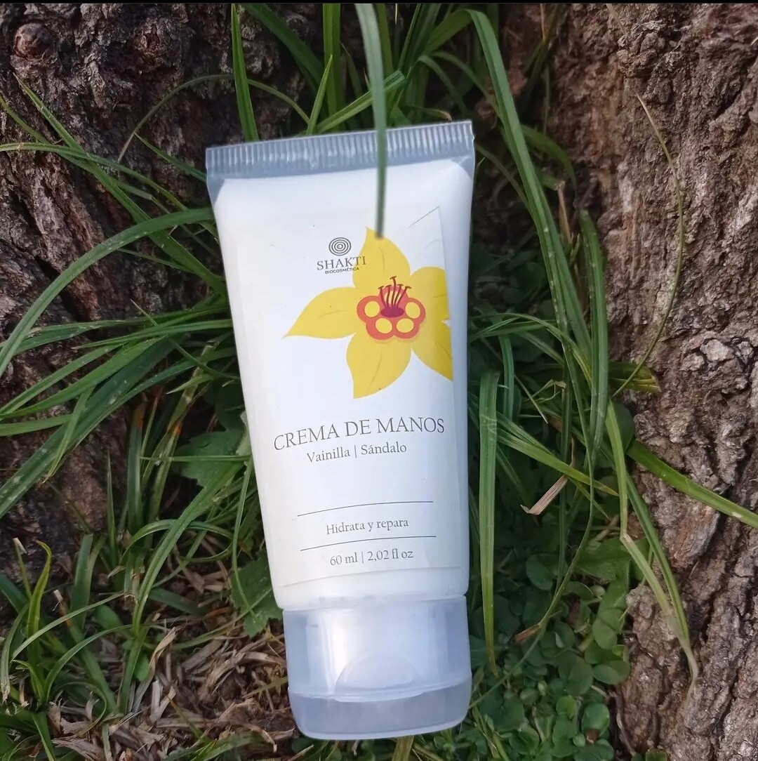 Crema de manos vainilla y sándalo