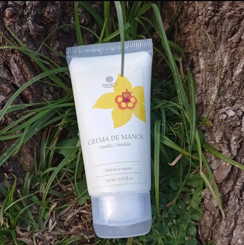 Crema de manos vainilla y sándalo