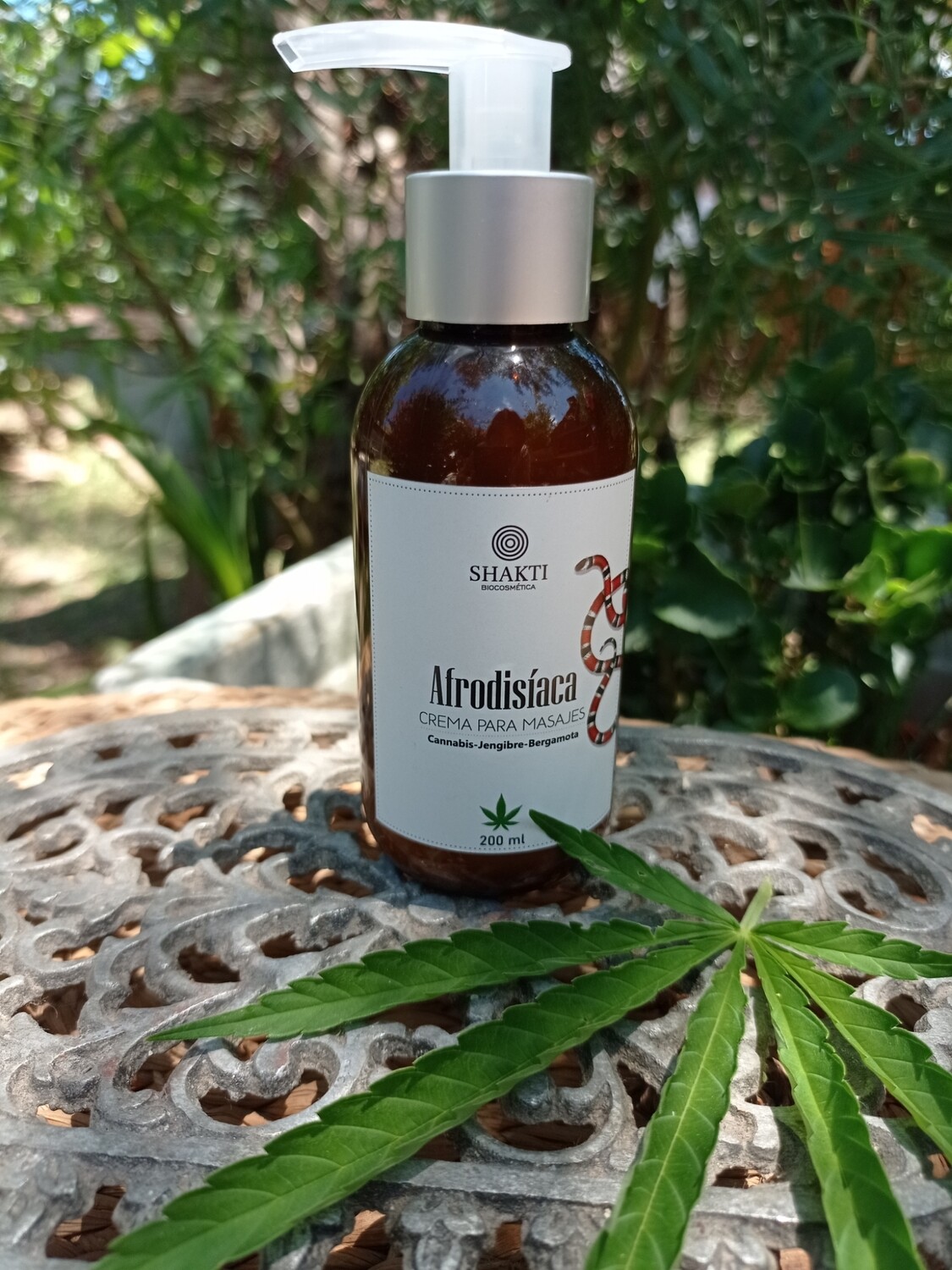 Crema para masajes Afrodisíaca