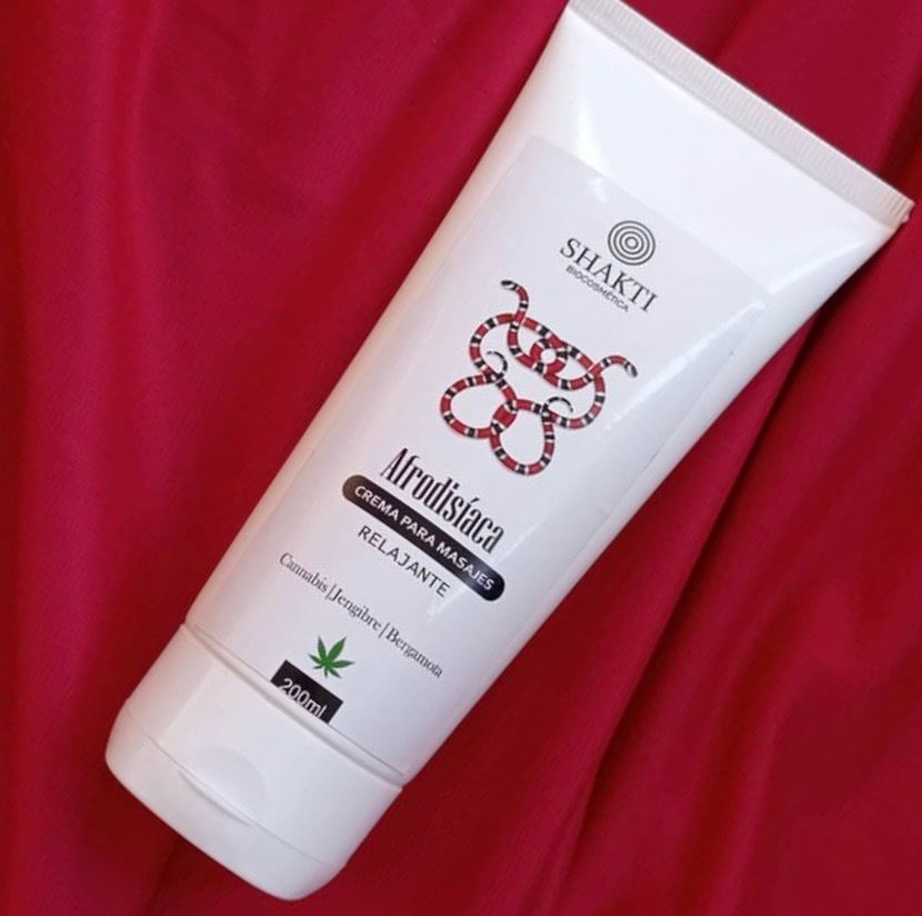 Crema para masajes Afrodisíaca