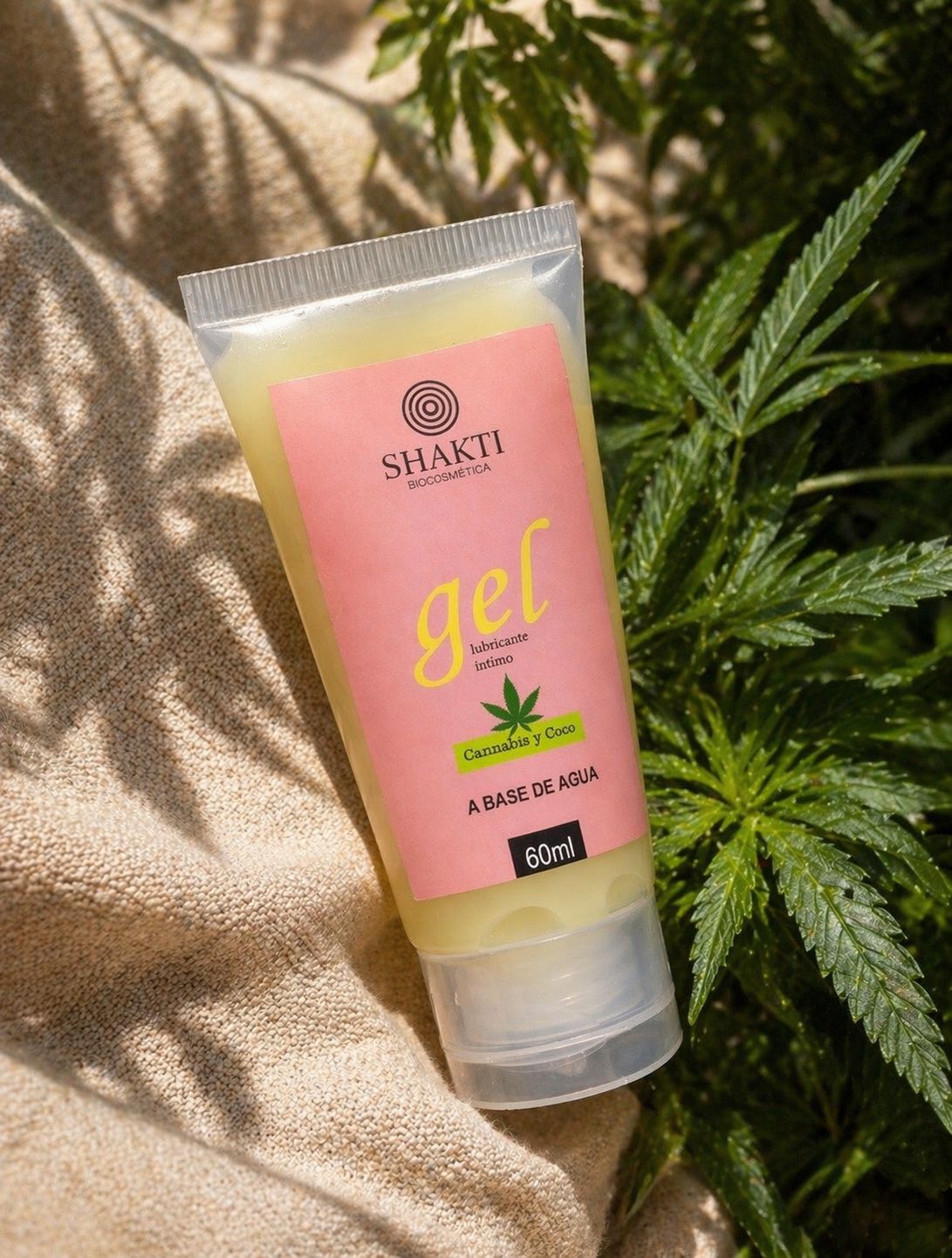 Gel Lubricante intimo Cannabis y Coco