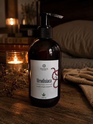 Crema para masajes Afrodisíaca