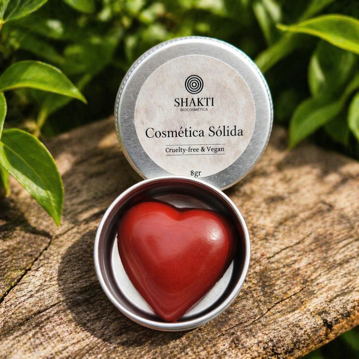 Labial sólido Rojo intenso