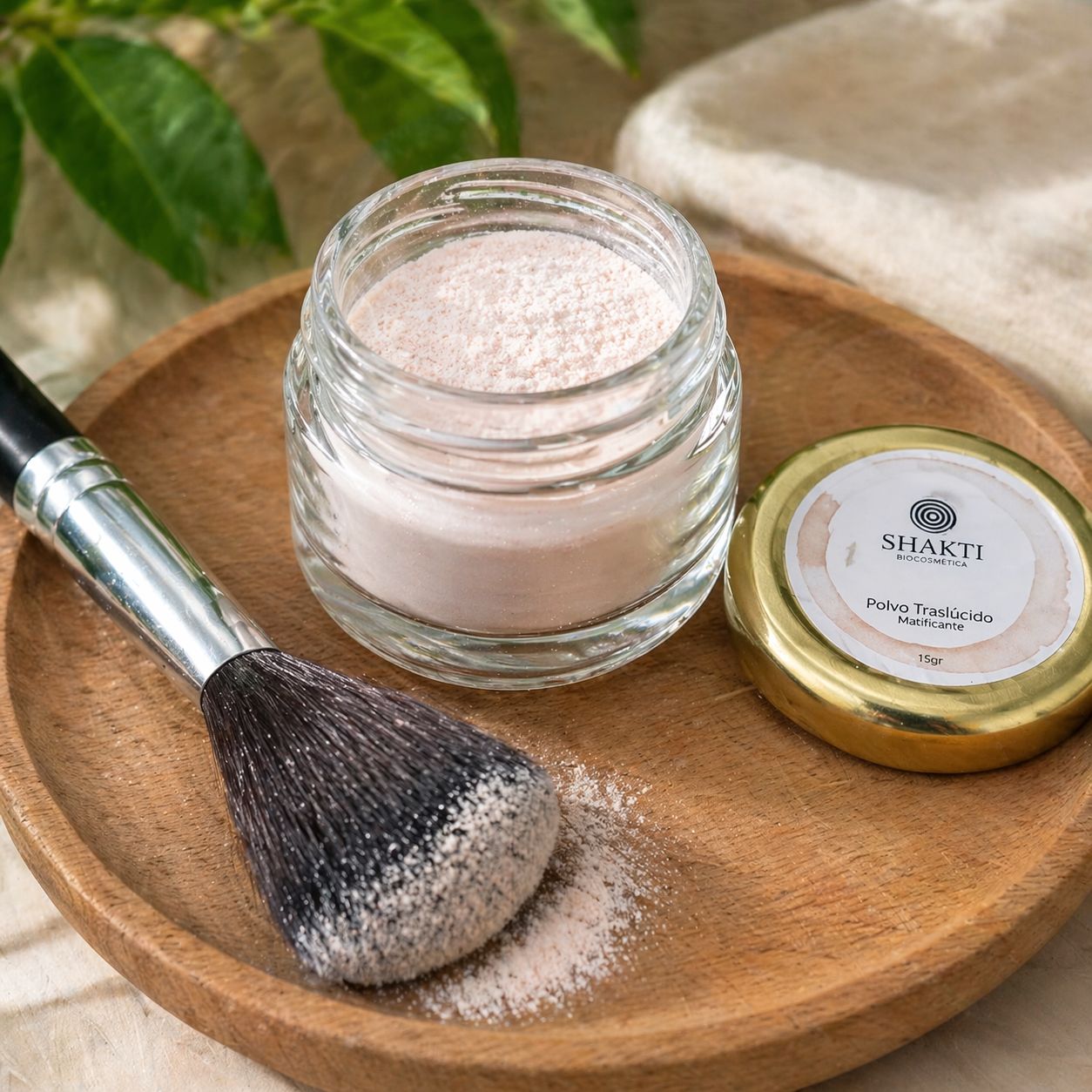 Polvo translúcido matificante