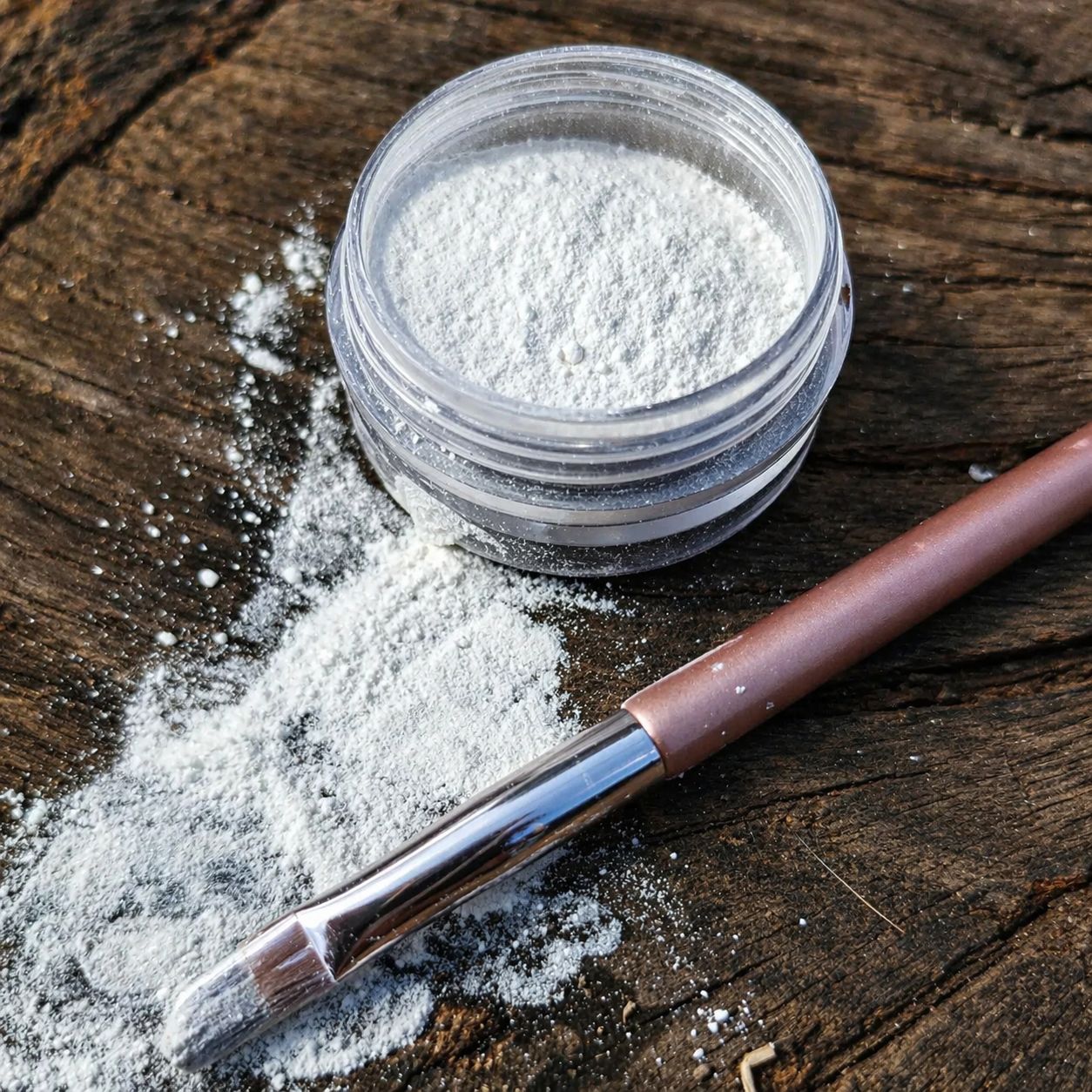 Sombra Blanca~ Delineador en Polvo