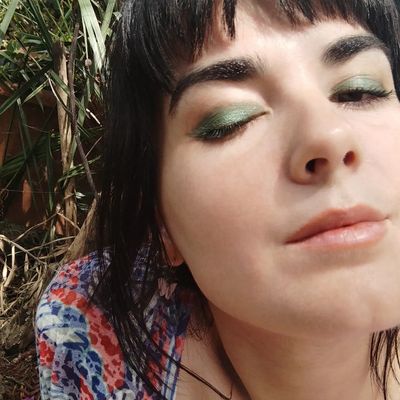 Sombra Sólida Verde Petróleo
