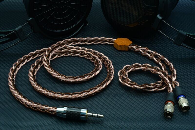 Pure Copper / Silver OCC Litz Custom Headphone Cables