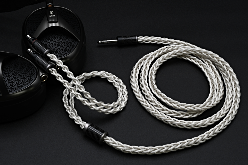 Silver Headphone Cables