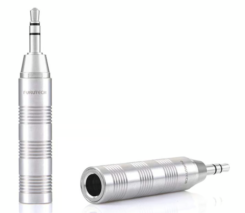 FURUTECH F35(R) 6.3mm to 3.5mm Adapter - Retail Box