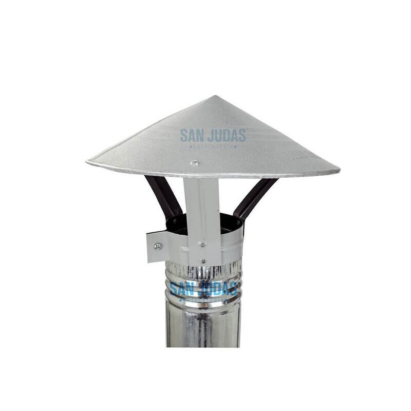 Sombrero para Chimenea de Lámina Aluzinc